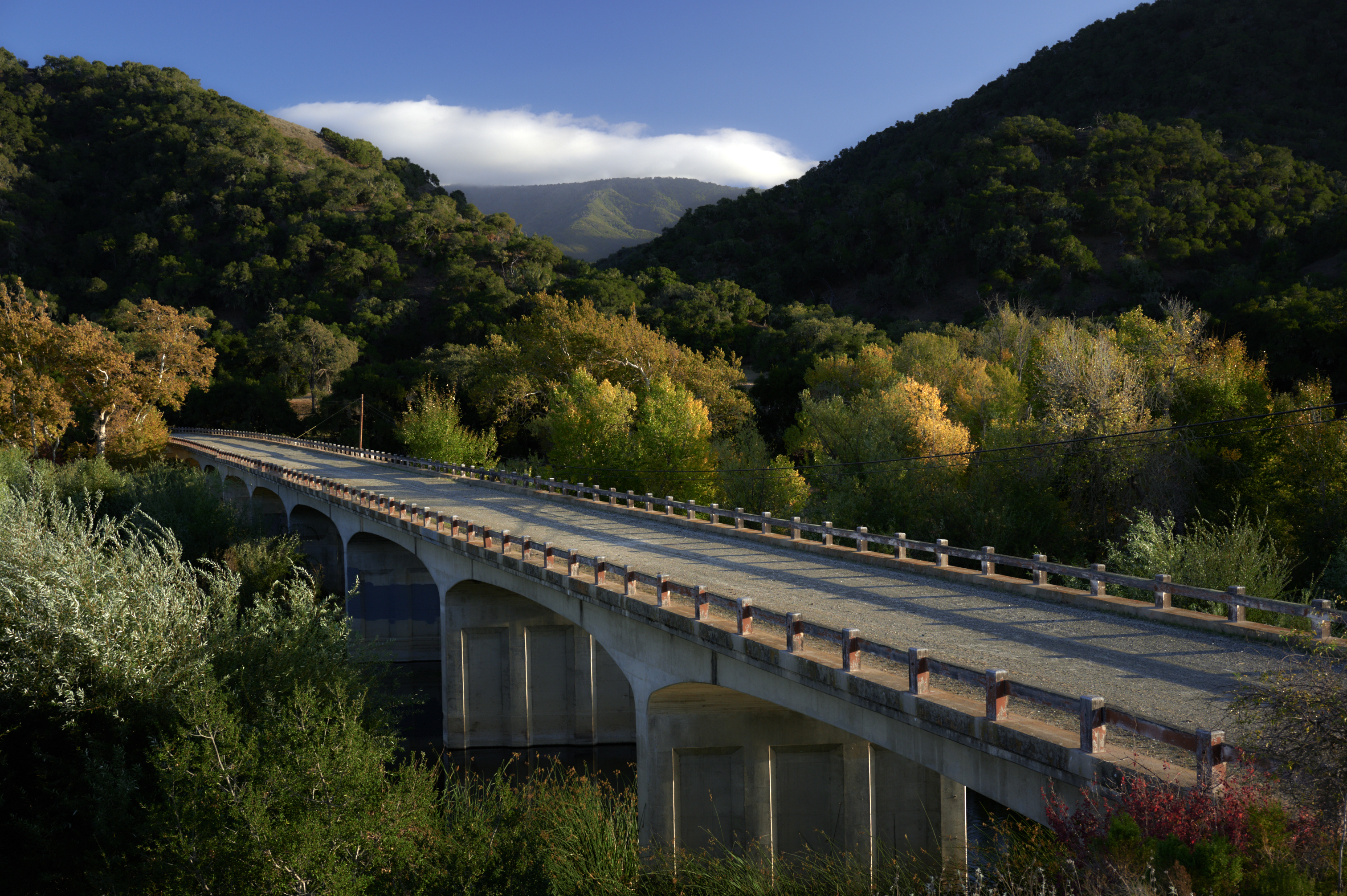The San Lucas Bridge on the Old San Marcos Pass